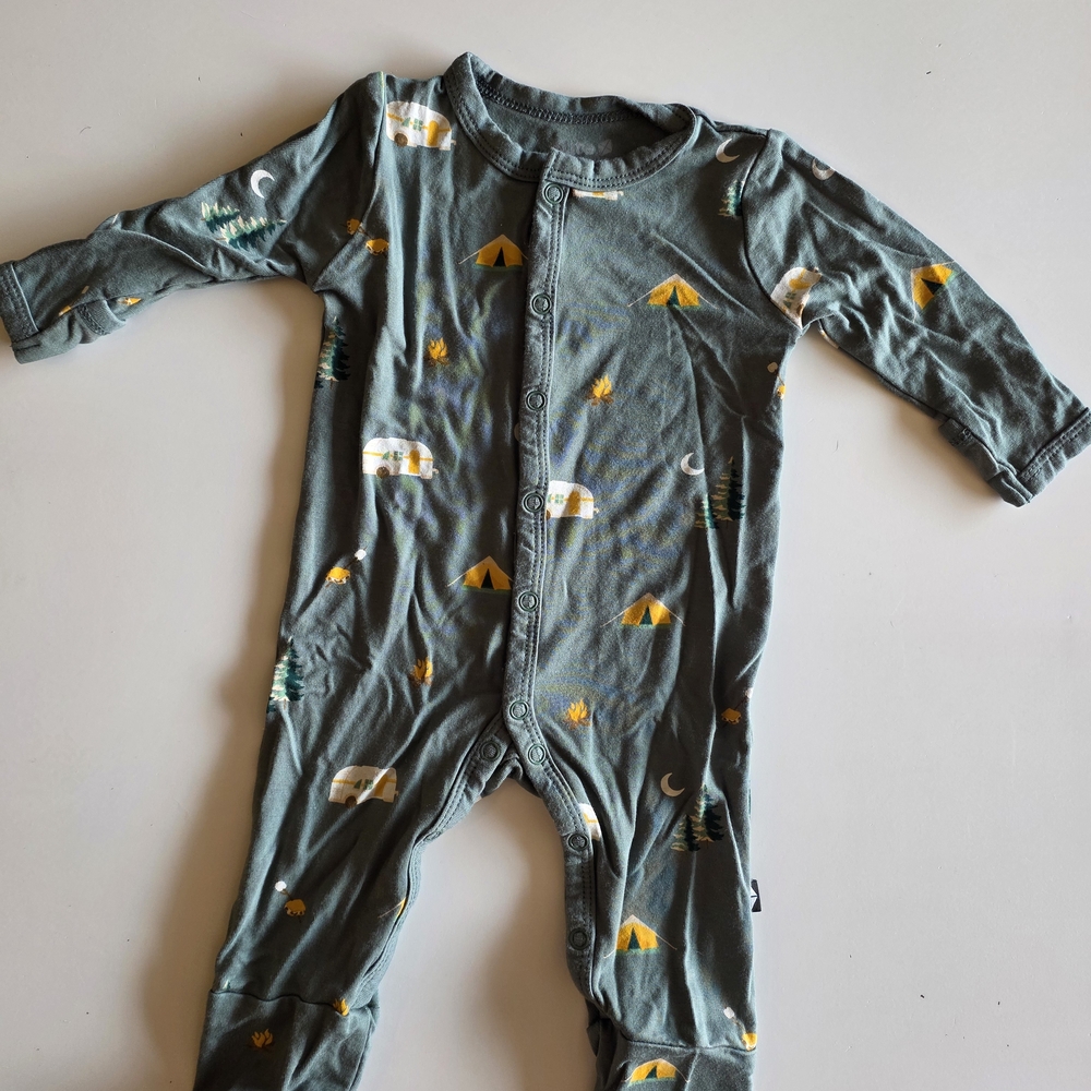 Kyte BABY Forest Adventure One Piece - Green and Yellow